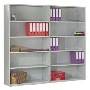 Duo Shelving Clad Back Extension Bays 6 Shelves