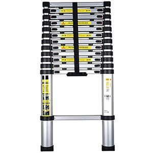 Economy Telescopic Ladder with 10 Treads