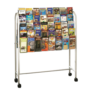 Expanda-stand Mobile Literature Display Units