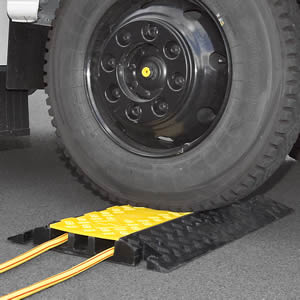 Heavy Duty Cable Protector Ramp with hinged lid