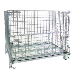  Heavy Duty Folding Cage Pallets