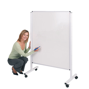 sided whiteboard double mobile height adjustable