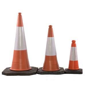  Pallet of Highwayman 2-Piece Traffic Cones