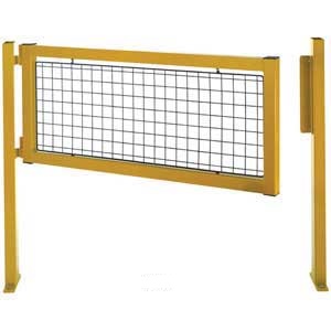Hinged Gates for Pedestrian Safety Barriers