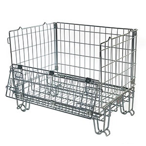  Hypacage Stackable Mesh Pallet Cages