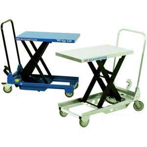 Mobile Single Scissor Lift Tables 150kg to 1,250kg capacity