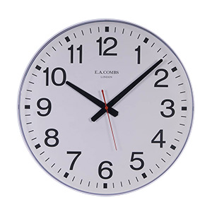 Quartz Movement Plastic Case Wall Clock