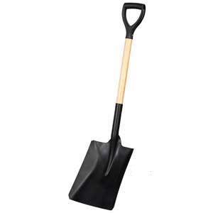 Sealey General Purpose Shovel With Wooden Handle