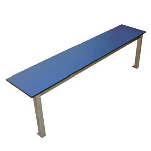 Benchura Aqua Mono Changing Room Benches - ESE Direct