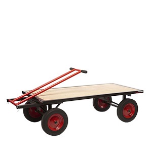  Turntable Truck, Robust Large Trolley For Moving Materials, 1000kg Capacity