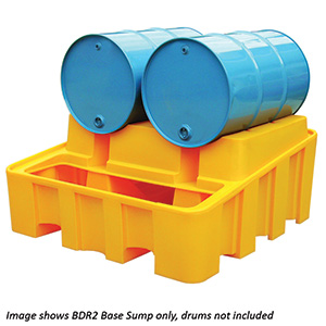 Twin Poly-Racker Horizontal Drum Storage