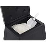 Mini Grit Bin with 25kg Salt and scoop