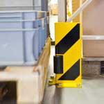 Steel Warehouse Safety Barriers - Forklift Protection Barriers | ESE Direct