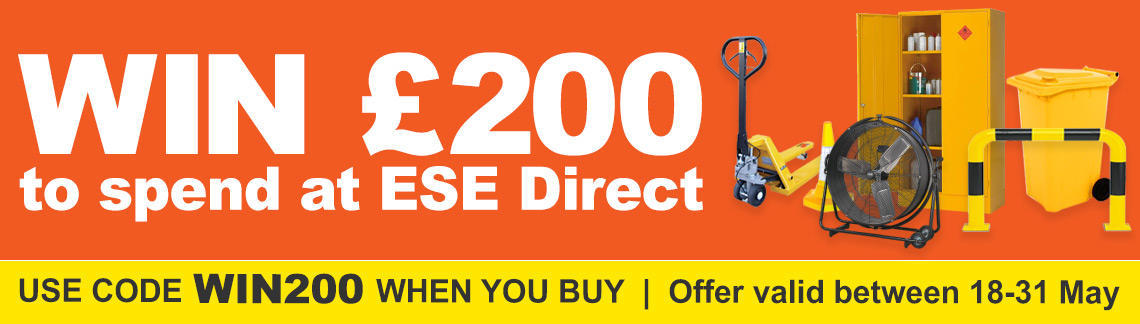 Win £200 to spend at ESE Direct with code WIN200