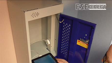 View the Charging Lockers video
